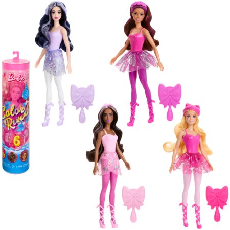 BARBIE Color Reveal lelle balerīna, HRK17 
