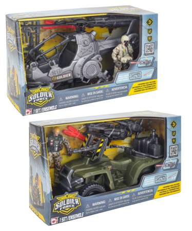 SOLDIER FORCE militārais komplekts Perimeter Patrol, sortiments, 545363 