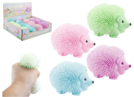 Mīksta antistresa rotaļlieta, eži, dažādi, 543468 
