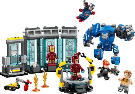 76315 LEGO® Super Heroes Marvel Iron Man laboratorija: Bruņu zāle 