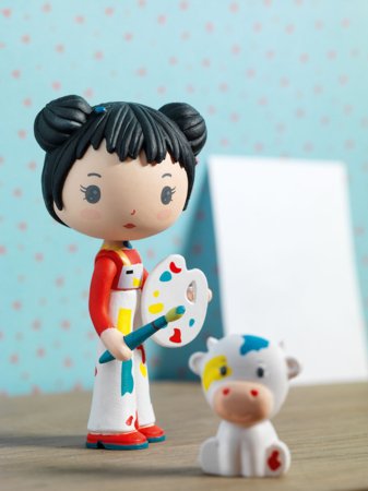 DJECO TINYLY figūriņas Barbouille un Gribs, DJ06951 