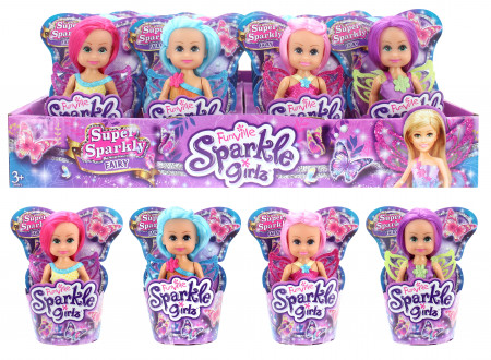 SPARKLE GIRLZ lelle Super Sparkly In Cupcake Feja, 10011TQ4 
