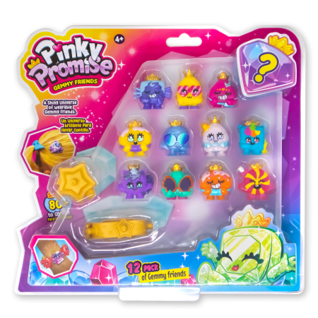 PINKY PROMISE figūru komplekts, 12 vnt., 1. sezona, PK004A1 