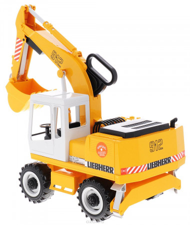 BRUDER MAN TGA Smagā celtniecības mašīna un Liebherr ekskavators, 2751 2751
