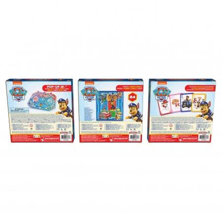 SPINMASTER GAMES spēļu komplekts Paw Patrol, 3 spēles, 6066829 6066829