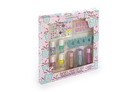 SIMPLE PLEASURES lūpu balzamu un nagu laku komplekts, Y81190-31910 