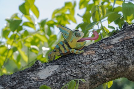 MAKEBUG 3D papīra puzle Chameleon, MB-D-0050 