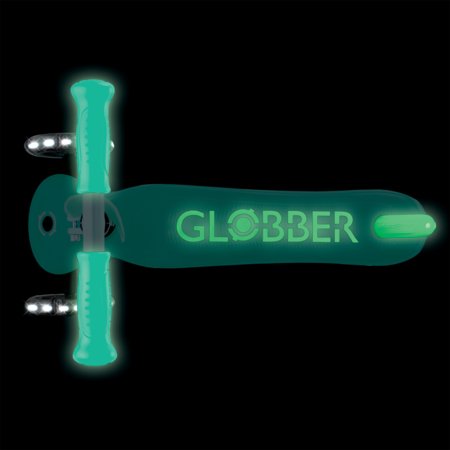 GLOBBER skrejritenis Primo Plus Glow Lights, piparmētru, 443-206 