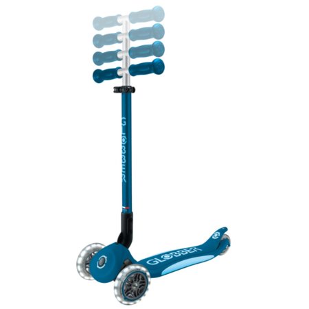 GLOBBER skrejritenis Elite Lights, zils, 439-601-3 