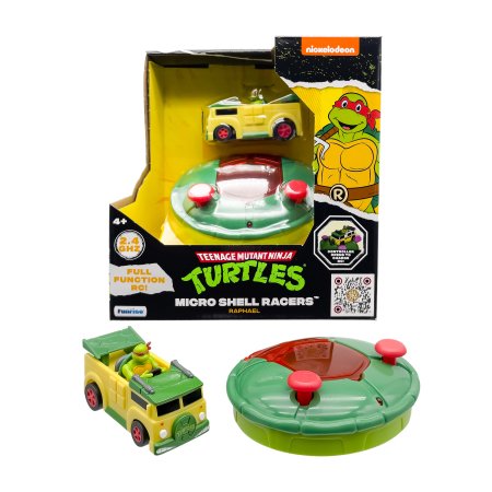 "TMNT RC transportlīdzeklis ""Micro Shell Racers - Raphael"", 71033" 71033