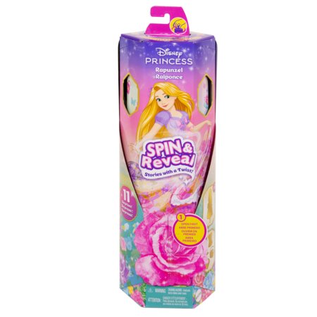 DISNEY PRINCESS Rapunzele Zeltmate Spin & Reveal, HTV86 