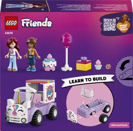 42675 LEGO® Friends Kūku piegādes auto – vienradzis 