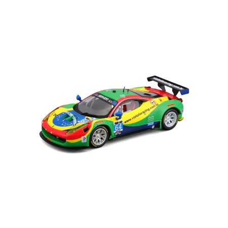BBURAGO 1:43 Sacīkšu automašīnas modelis Ferrari 458 Italia GT3 2015, 18-36305 