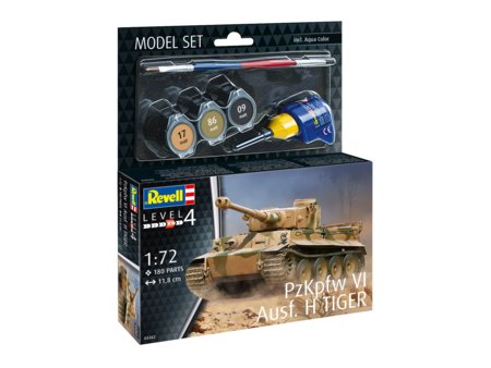 REVELL auto modelis PzKpfw VI Ausf. H Tiger, 63262 