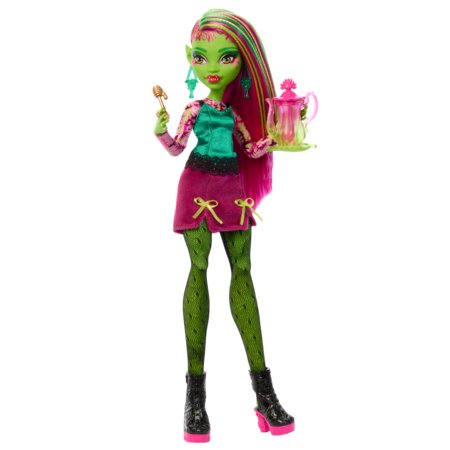 MONSTER HIGH lelle Spocīgie noslēpumi: Pusnakts dārza sērija - Venus, HYT75 