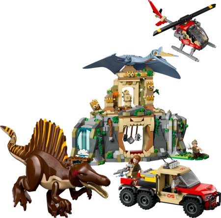 76976 LEGO® Jurassic World™ Spinozaura un Kecalkoatla gaisa misija 