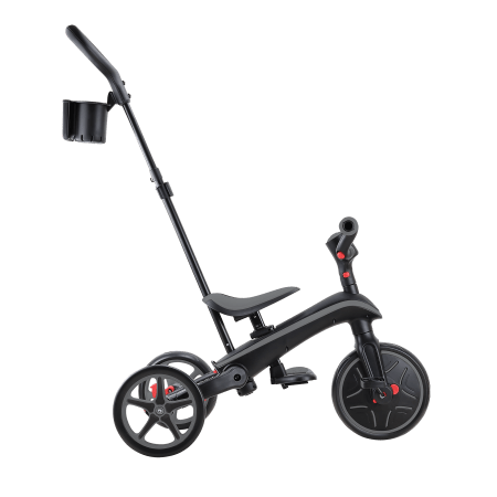 GLOBBER skrejritenis Explorer Trike 4in1, melni pelēks, 732-120 