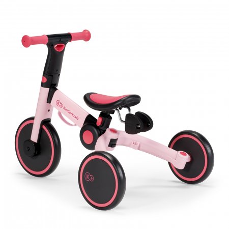 KINDERKRAFT trīsritenis 4Trike, rozā, KR4TRI00PNK0000 KR4TRI00PNK0000