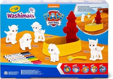 CRAYOLA radošais komplekts Washimals Paw Patrol, 5 gab, 74-0291 