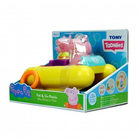 TOOMIES vannas rota?lieta Peppa Pull & Go Pedalo, E73107 E73107C