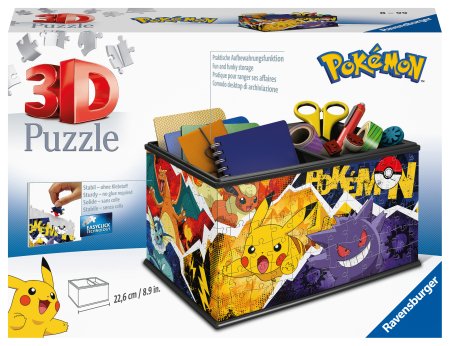 "RAVENSBURGER 3D puzles-uzglabāšanas kaste ""Pokemon"", 216 gab., 11546" 11546
