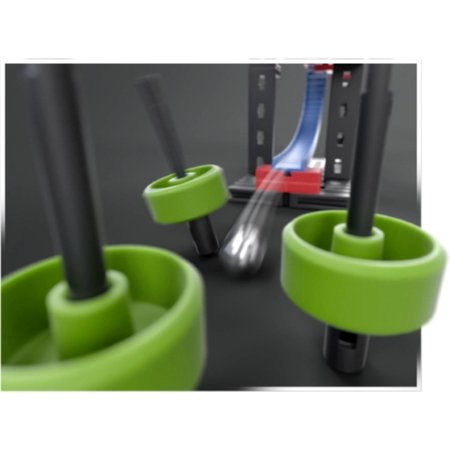 FISCHER TECHNIK konstruktors Galda tenisa boulinga spēle, 569017 