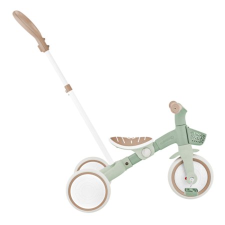 GLOBBER mācību trīsritenis Learning Trike 3in1 Plus, pistāciju, 738-109 