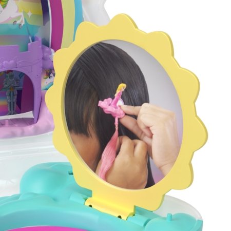 POLLY POCKET komplekts - varavīksnes vienradzis, HKV51 HKV51