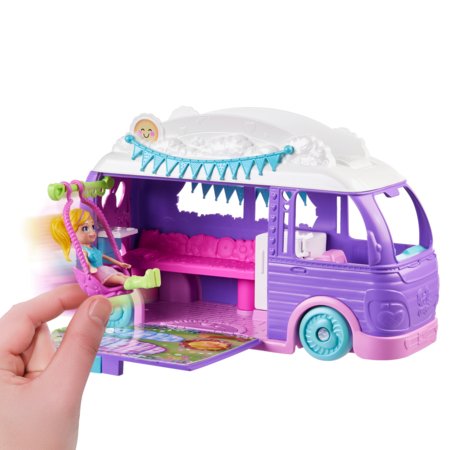 POLLY POCKET glempinga kempera rotaļu komplekts, JCC32 