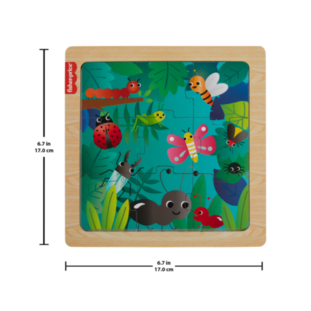 FISHER PRICE koka mozaīka puzle, HXV15 