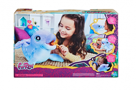 FUR REAL interaktīvā mīkstā rotaļlieta Dolphin, F24015L0 F24015L0