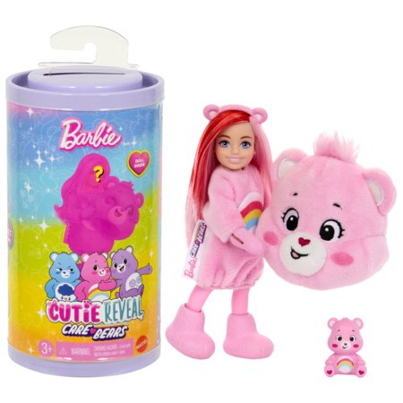 BARBIE lelle Čelsija Cutie Reveal Care Bears sērija, JCN97 