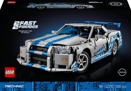 42210 LEGO® Technic 2 Fast 2 Furious Nissan Skyline GT-R (R34) auto 