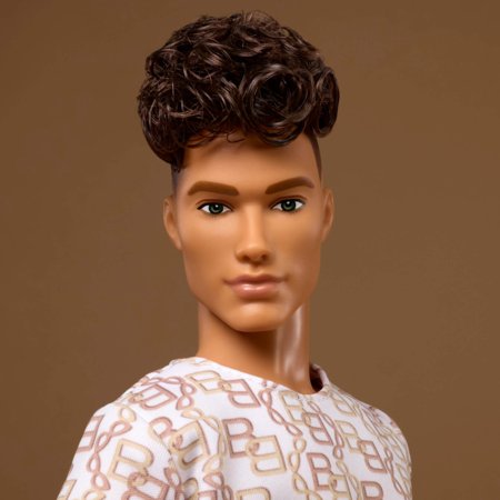 BARBIE Basics No10 Kens lelle ar brūniem matiem, JJX29 