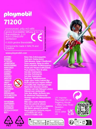 PLAYMOBIL PLAYMO-FRIENDS cīnītājs, 71200 71200