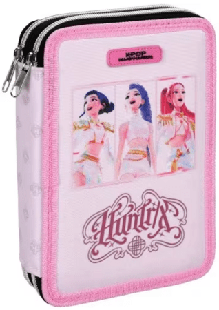 K-POP DEMON HUNTERS penālis un kancelejas piederumu komplekts Pink Huntrix, 364-01100 