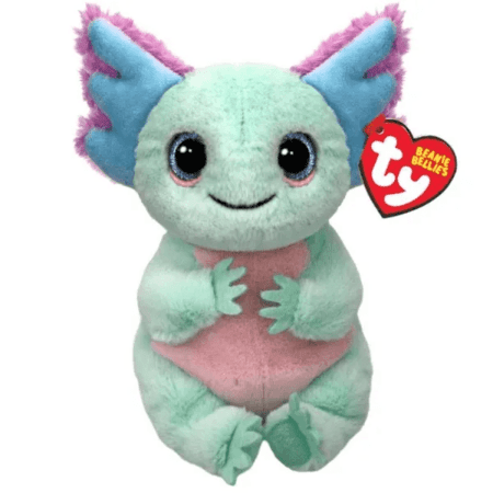 TY Beanie Boos plīša rotaļlieta aksolotls ALEX, 15 cm, TY41510 