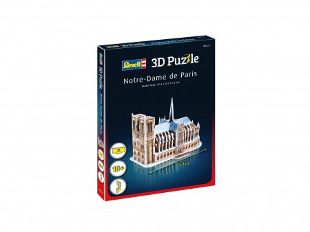 REVELL 3D puzle Notre Dame de Paris, 39gab., 00121 00121