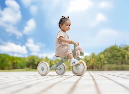GLOBBER mācību trīsritenis Learning Trike 2in1 Plus, pistāciju, 737-109 