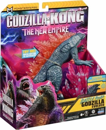 GODZILLA milzu figūriņa Roll & Battle Tail Attack, 35921 