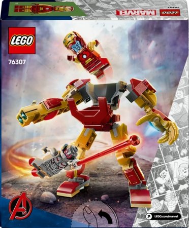 76307 LEGO® Super Heroes Marvel Dzelzs vīra robots pret Ultronu 