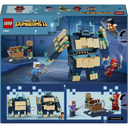 21591 LEGO® Minecraft® Sagrozītā uzrauga cīņa 