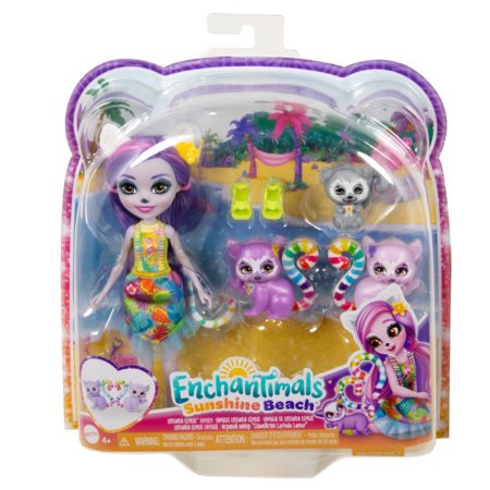 ENCHANTIMALS lelle lemūru ģimene, HRX86 