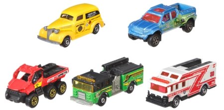 MATCHBOX automašīna 5-paka, C1817 