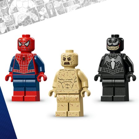 76334 LEGO® | Marvel Spraigā kauja: Zirnekļcilvēks pret Sandman 
