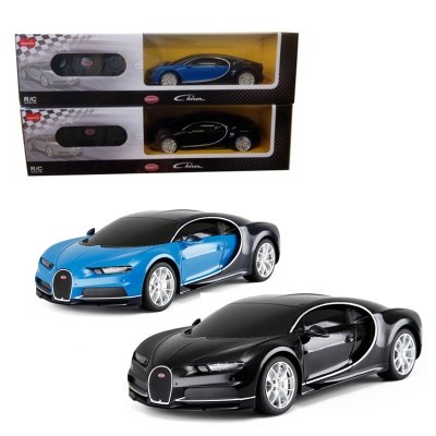 RASTAR R/C 1:24 Bugatti Chiron ar pulti vadāms, dažādas, 76100 76100