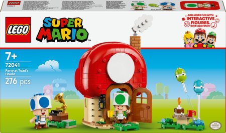 72041 LEGO® Super Mario Ballīte Toad mājā 