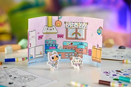 CRAYOLA radošais komplekts Activity Set Gabby's Dollhouse, 75-7170 