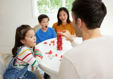 MATTEL GAMES  ,Galda spēle Būvēsim kopā ar bebriem HPW60 