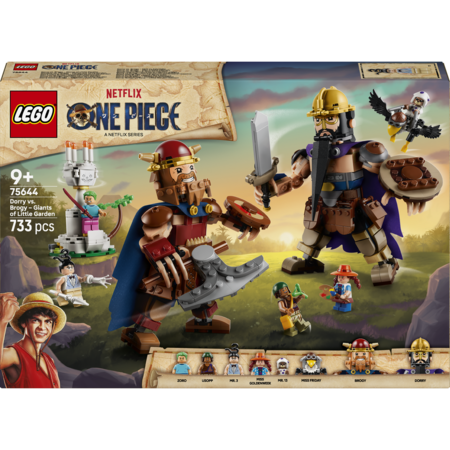 75644 LEGO® ONE PIECE Dorry pret Brogy – Mazā dārza milži 